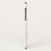 Lila bloemen Case-Mate iPhone case (Achterkant/links)