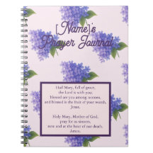 Lila bloemen - Hail Mary Journal