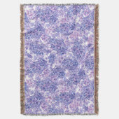 Lila bloemen met waterverf deken (Voorkant Verticaal)
