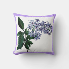  Lila bloemen Paars Decoratief Kussen