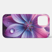 Lila bloemen Paarse en roze Case-Mate iPhone Case (Achterkant (horizontaal))