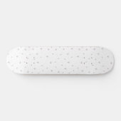 Lila bloemen persoonlijk skateboard (Horizontaal)