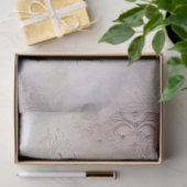 Lila Bloemen Rustieke Romance Bloemenboeket Tissuepapier (Geschenk)