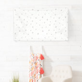 Lila bloemen spandoek (Insitu)