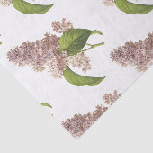 Lila bloempatroon tissuepapier (Detail)