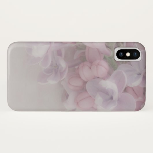 Lila bloesem Case-Mate iPhone case (Achterkant (horizontaal))