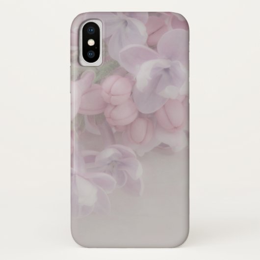 Lila bloesem Case-Mate iPhone case (Achterkant)
