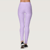 Lila bloesem leggings (Achterkant)