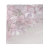 Lila bloesem notitieblok (Voorkant)