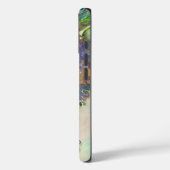 lila bloesems iPhone / iPad case (Achterkant / Links)