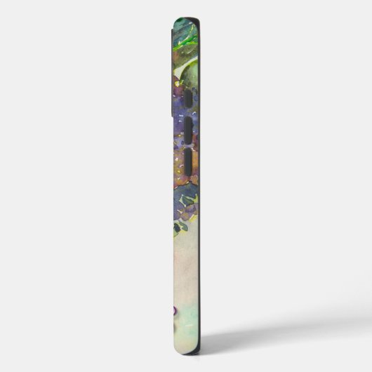 lila bloesems iPhone / iPad case (Achterkant / Links)