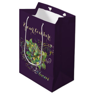 lila bloesems medium cadeauzakje