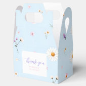 Lila Bloomlets Bedankdoosjes (Geopend)