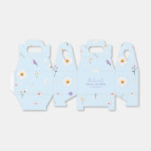 Lila Bloomlets Bedankdoosjes (Uitgevouwen)