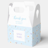 Lila Bloomlets Bedankdoosjes (Geopend)