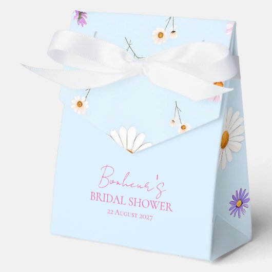 Lila Bloomlets Bedankdoosjes (Voorkant)