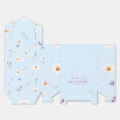 Lila Bloomlets Bedankdoosjes (Ongevouwen)