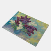 Lila Bouquet Deurmat (Schuin)