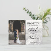 Lila Braziliaans paspoort Bedankkaart (Staand voorkant)