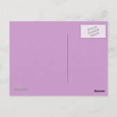 Lila Briefkaart (Achterkant)