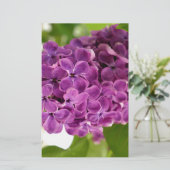 Lila Briefpapier (Staand voorkant)