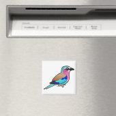 Lila broodrooster magneet (Insitu (Vaatwasser))