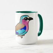 Lila broodrooster mok (Voorkant rechts)