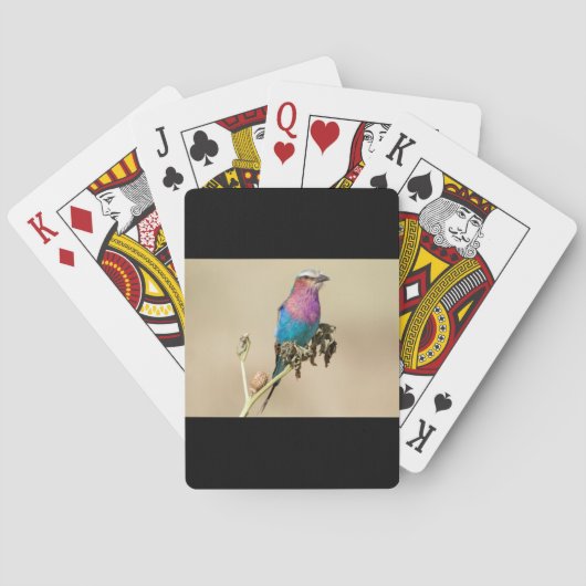 Lila broodrooster pokerkaarten (Achterkant)