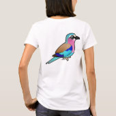 Lila broodrooster t-shirt (Achterkant)