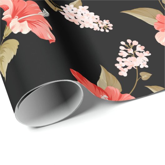 lila cadeaupapier (Rol Hoek)