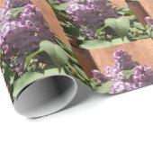 Lila Cadeaupapier (Rol Hoek)