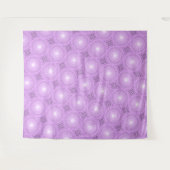 Lila cirkelpatroon wandkleed (Voorkant (horizontaal))