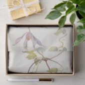 Lila Clematis door Margaret Armstrong Tissuepapier (Geschenk)