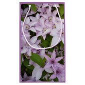 lila, clematis, mooi, bloem, lila bloem, klein cadeauzakje (Achterkant)