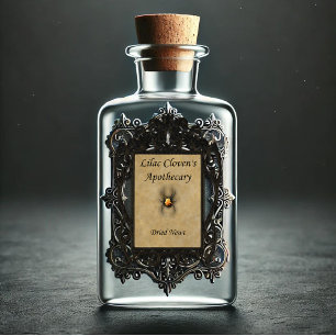 Lila Cloven's Apothecary: Gedroogde Newt Sticker