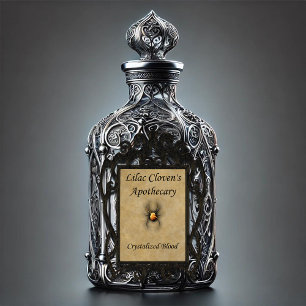 Lila Cloven's Apothecary: Kristalliseerde Bloed Sticker