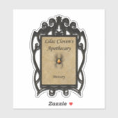 Lila Cloven's Apothecary: Mercurius Sticker (Vel)