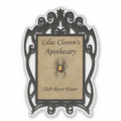Lila Cloven's Apothecary: Slidr River Water Sticker (Voorkant)