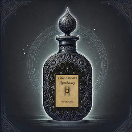 Lila Cloven's Apothecary: vulkaanas Sticker