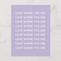 Lila Cute Inspirerend Uplifting Word Typography