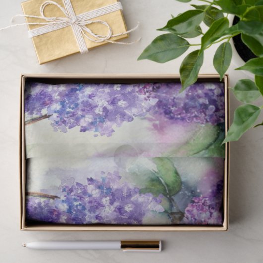 Lila dagen Ontwerpserie 5 Weefselpapier Tissuepapier (Geschenk)