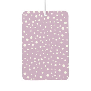 Lila Dalmatische Spots, Dalmatische Stippen, gecit Luchtverfrisser