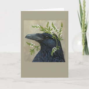 Lila de raven card (verticaal) kaart