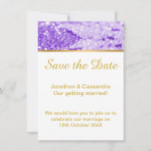 LILA DIAMOND RIVER GOLD BEWAART DE DATUM (Voorkant)