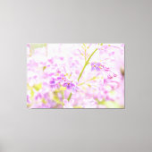 Lila drijvers canvas afdruk (Voorkant)