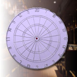 Lila dromen Effen kleur | Klassiek Elegant Dartbord<br><div class="desc">Lila dromen Effen kleur | Klassiek | Elegant | Trendy | Stijlvol | Cadeau | Paarse tinten kleur</div>