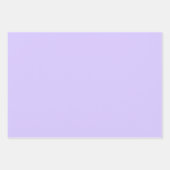Lila dromen Effen kleur | Klassiek | Elegant Inpakpapier Vel (Voorkant)