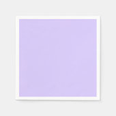 Lila dromen Effen kleur | Klassiek Elegant Servet (Voorkant)