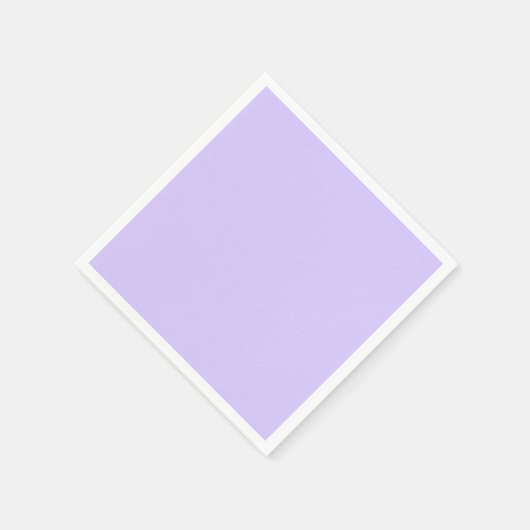 Lila dromen Effen kleur | Klassiek Elegant Servet (Hoek)
