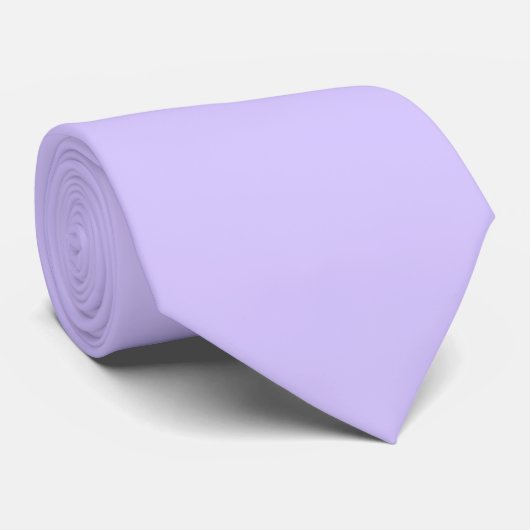 Lila dromen Effen kleur | Klassiek Elegant Stropdas (Opgerold)